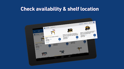 Captura de pantalla de Lowe's