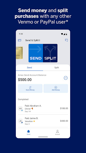 Captura de pantalla de Amex