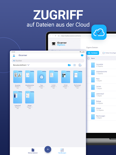 iScanner: PDF-Scanner-App Screenshot