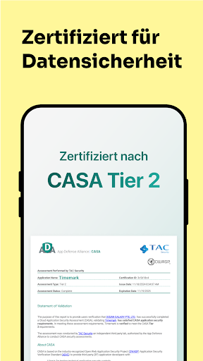 Timemark Kamera — Zeit und Ort Screenshot