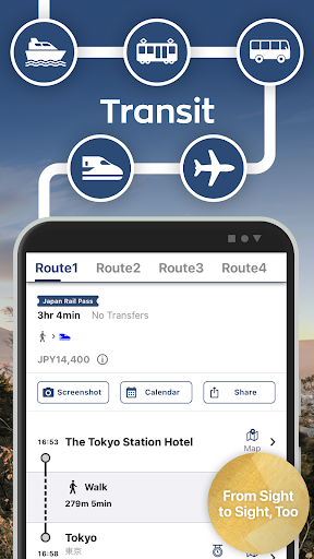 Japan Travel–Trip,Transit&Rail screenshot