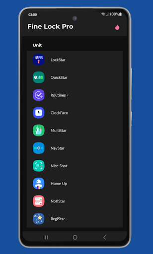 Captura de pantalla de Fine Lock (only for Samsung)