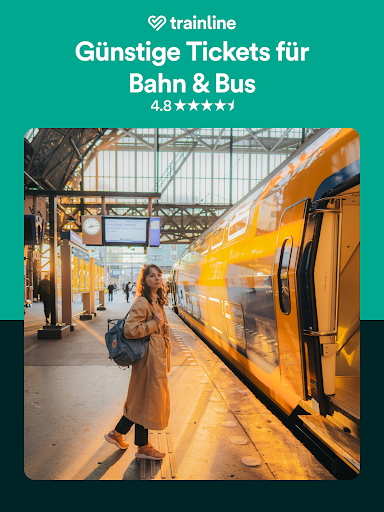 Trainline: Zugtickets kaufen Screenshot