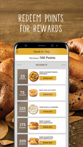 Captura de pantalla de Einstein Bros Bagels