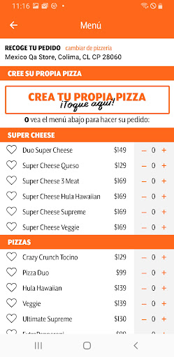 Captura de pantalla de Little Caesars