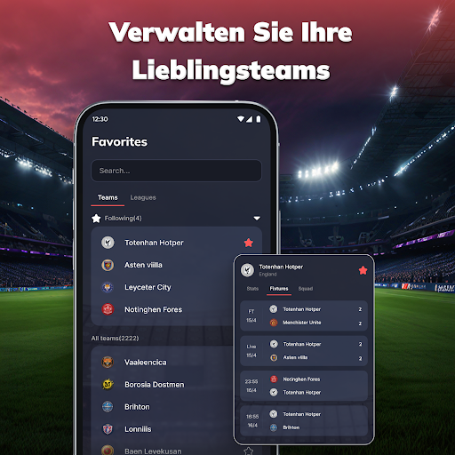 MatchLive: Fußball Live Screenshot