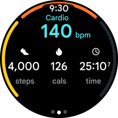 Captura de pantalla de Fitbit