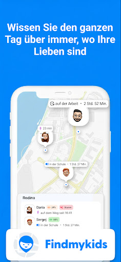 Find my kids: GPS tracking app Screenshot