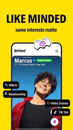 BeFriend: make friends nearby screenshot