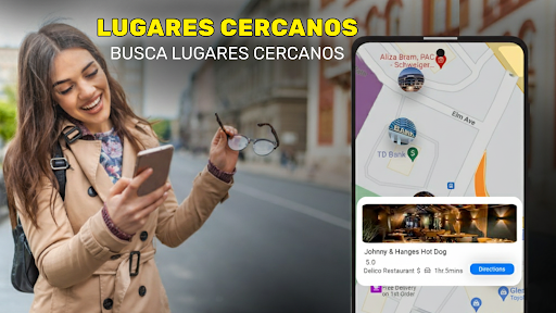 Captura de pantalla de Mapa GPS Navegación con Voz
