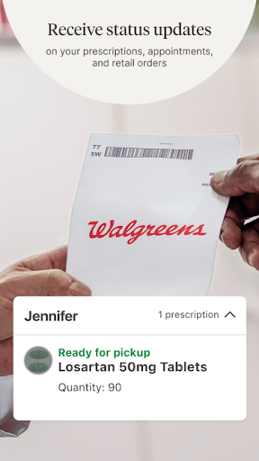 Captura de pantalla de Walgreens