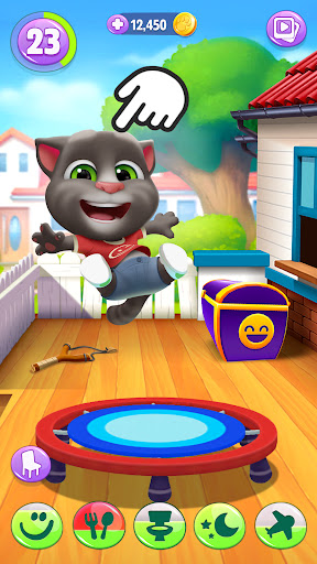 Captura de pantalla de Mi Talking Tom 2