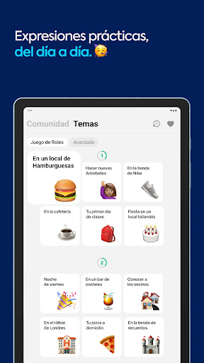 Captura de pantalla de Speak - Aprende inglés