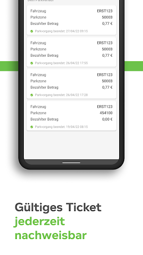 PayByPhone – Parken per App Screenshot