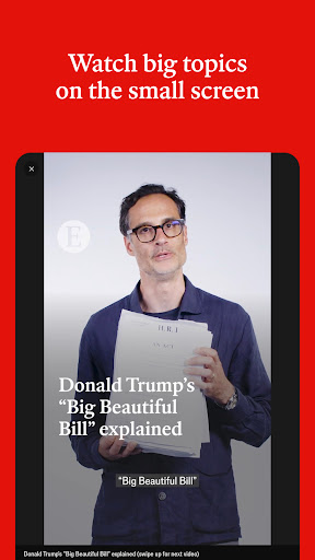 Captura de pantalla de The Economist - World News