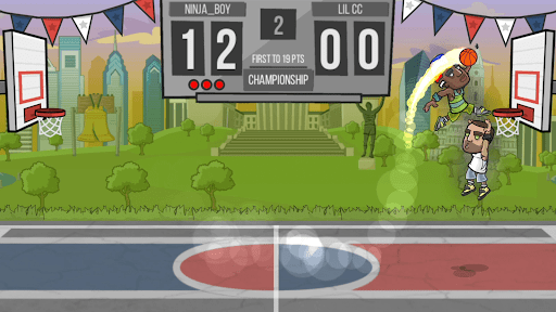 Captura de pantalla de Baloncesto: Basketball Battle