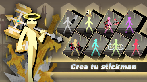 Captura de pantalla de Epic Stickman: Idle RPG War