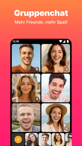 JusTalk - Video-Chat & Anrufe Screenshot