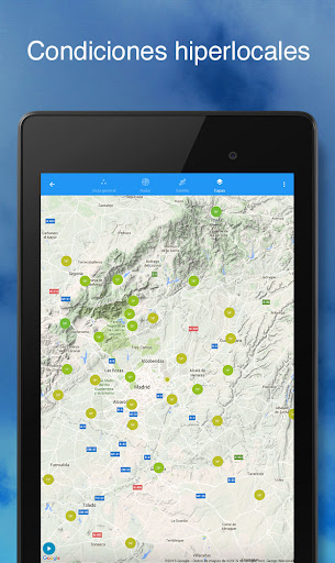 Captura de pantalla de Tiempo- Weather Underground
