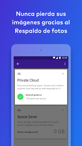 Captura de pantalla de Keepsafe-Fotos, Videos Seguros
