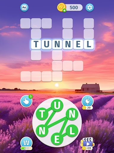 Sky Words: Kreuzworträtsel Screenshot