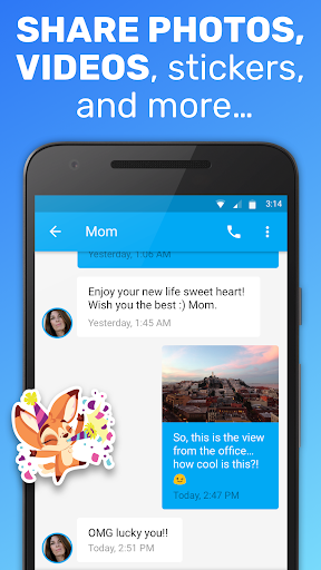 Captura de pantalla de Text Me - Texting & Calls