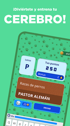 Captura de pantalla de Stop 2: Juego Basta en Español