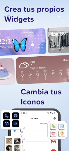 Captura de pantalla de WidgetClub:Widget, Tema,Fondos
