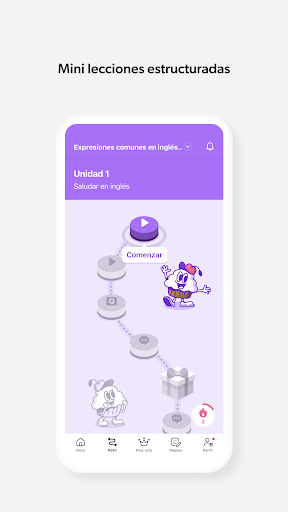 Captura de pantalla de Cake - Aprende idiomas