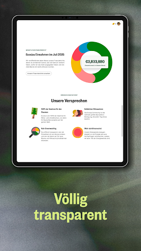 Ecosia Klimapositiver Browser Screenshot