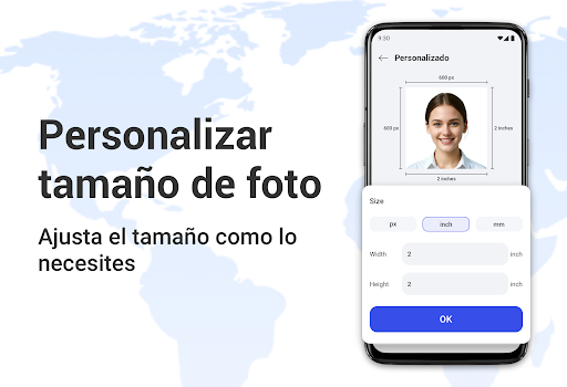 Captura de pantalla de Creador de Fotos de Pasaporte