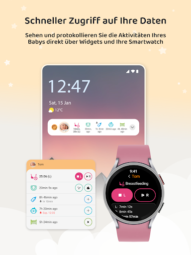 Baby Daybook - Stillen App Screenshot
