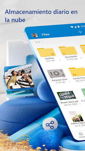 Captura de pantalla de Microsoft OneDrive