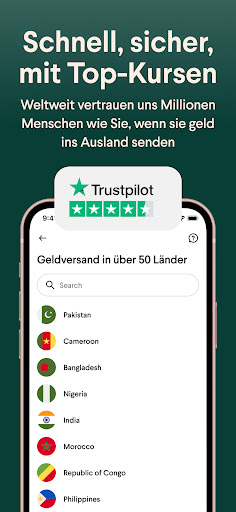Taptap Send: Geld Senden Screenshot