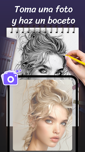 Captura de pantalla de AR Dibujo - Pintar y Calcar
