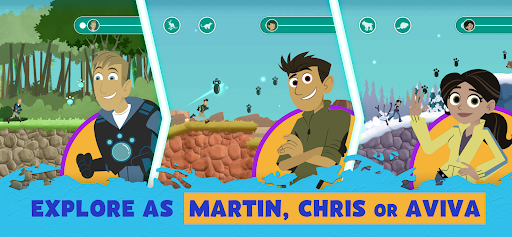 Captura de pantalla de Wild Kratts Rescue Run