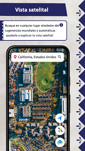 Captura de pantalla de Tierra Mapa Satélite