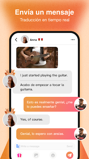 Captura de pantalla de Tumile: Chat de vídeo en vivo