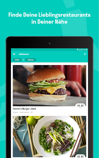 Deliveroo - Essen Bestellen Screenshot