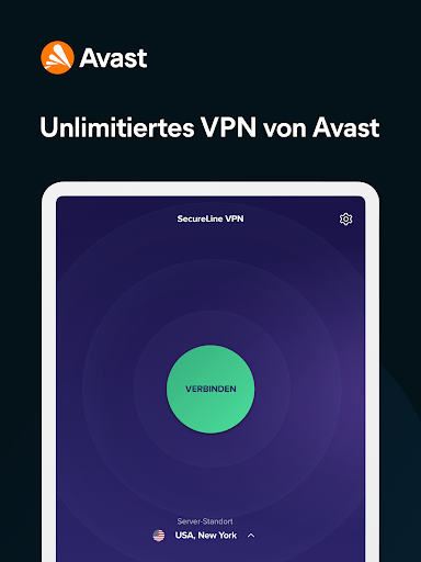 Avast SecureLine VPN Proxy Screenshot