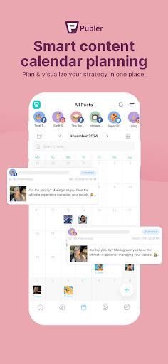 Captura de pantalla de Publer: Social Media Tools
