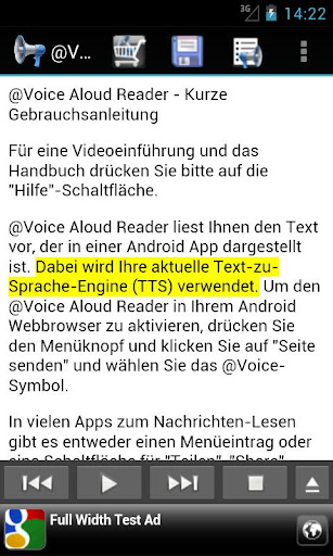 @Voice Aloud Reader Screenshot