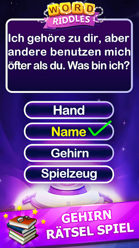 Word Riddles - Wortspiele Gehi Screenshot
