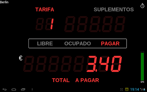 Captura de pantalla de Taxímetro