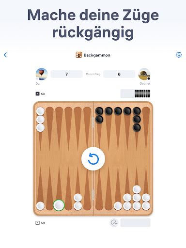 Backgammon - Brettspiel Screenshot