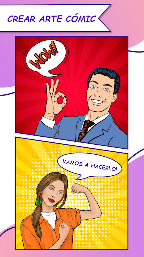 Captura de pantalla de Creador de tiras cómicas