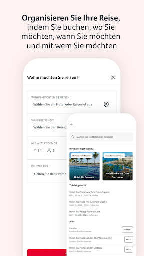 RIU Hotels & Resorts Screenshot