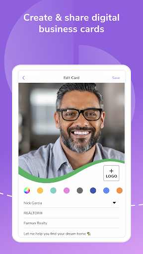 Captura de pantalla de Tarjeta de Visita de HiHello