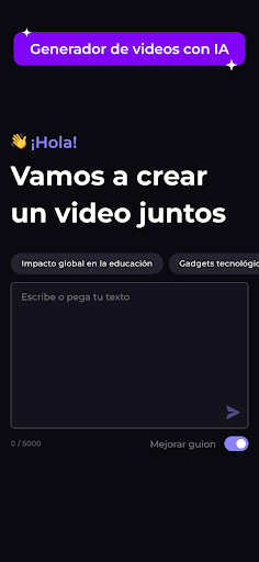 Captura de pantalla de Renderforest Video & Animation