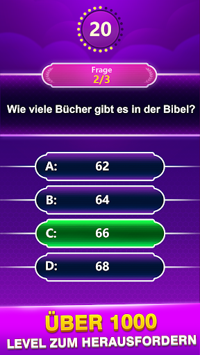 Bible Trivia - Wort Quiz Spiel Screenshot